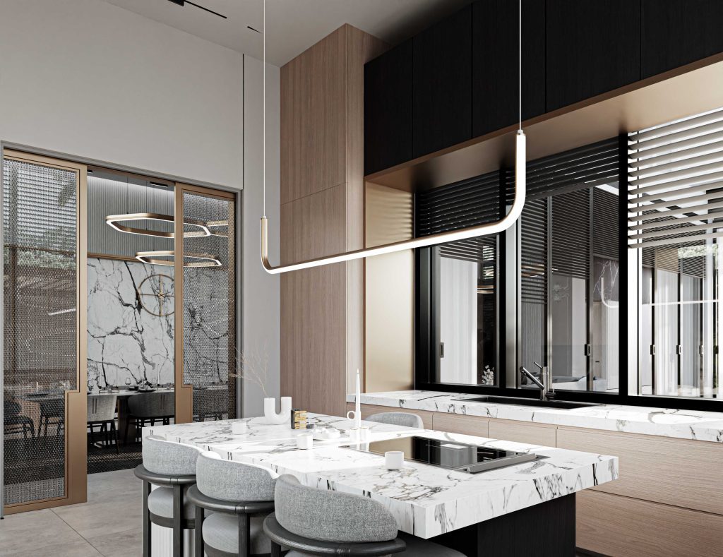 Kitchen view 02