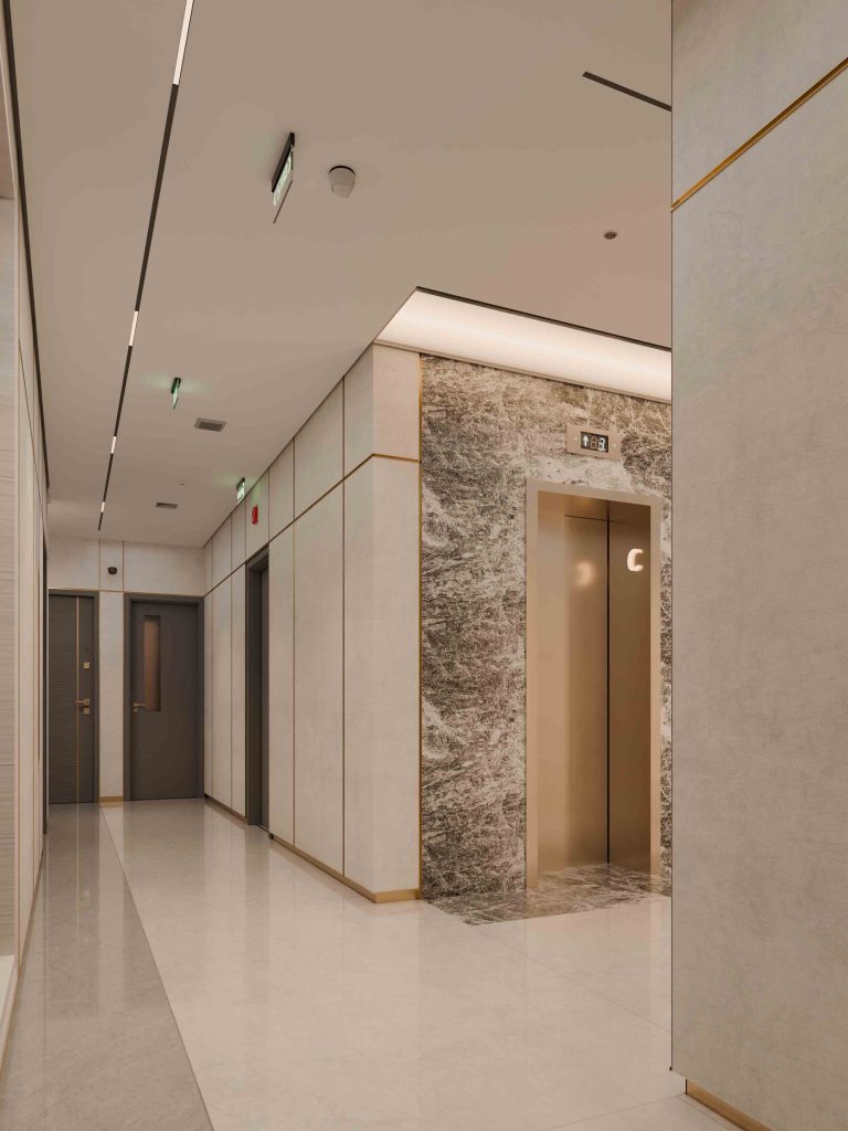 Residential Building Dubai Corridor 03