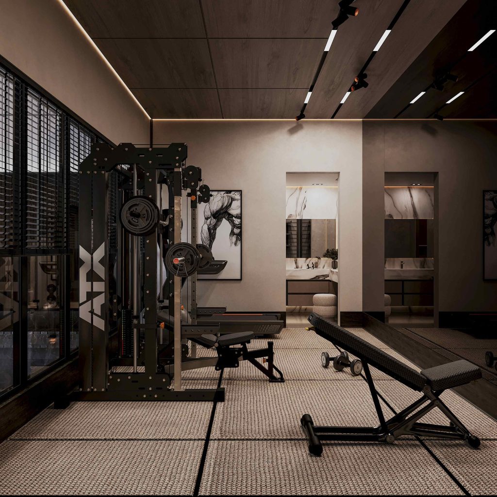 Private Villa UAE Wadi Alsafa Gym 05