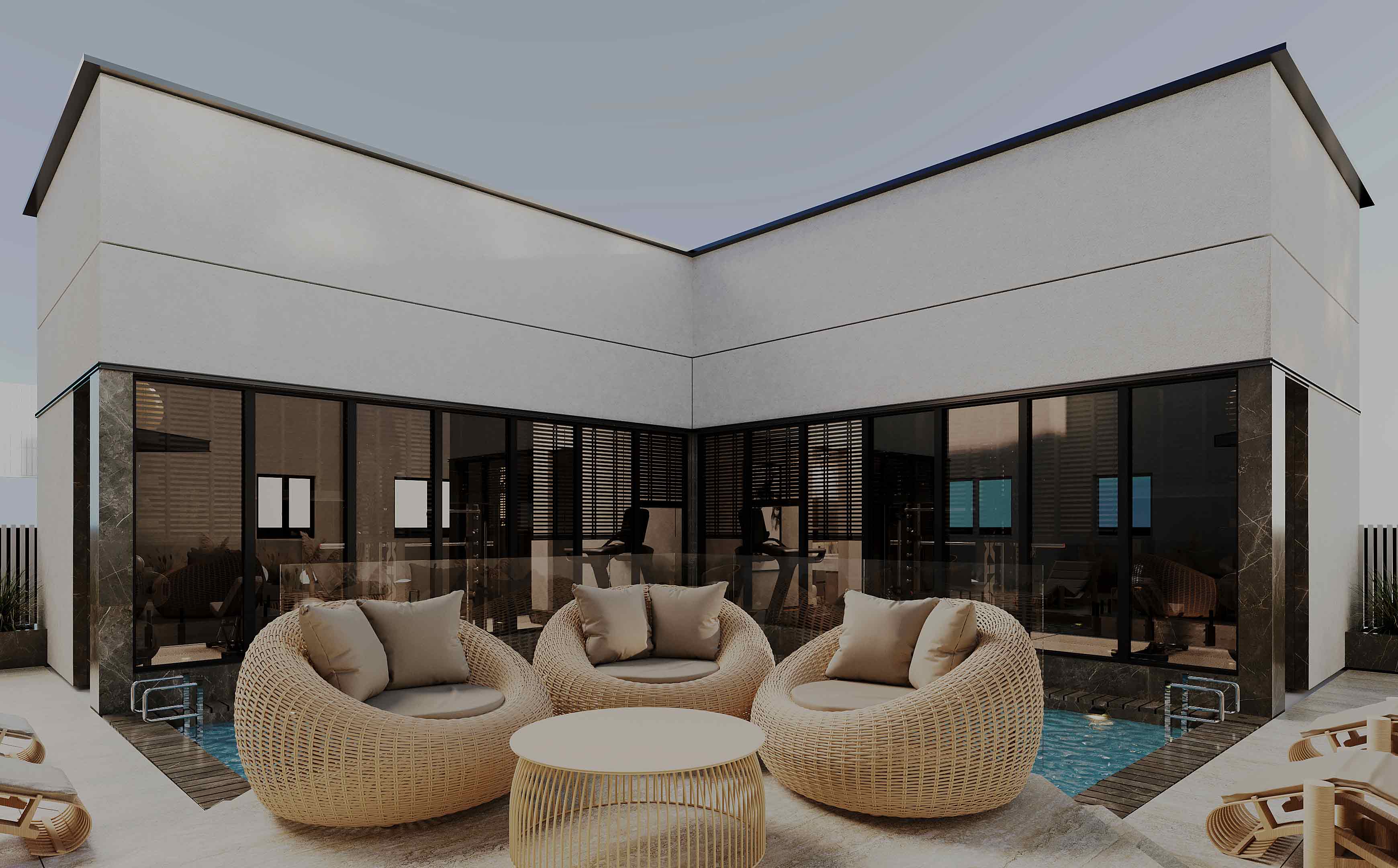 Private Villa UAE Wadi Alsafa PoolDeck 04