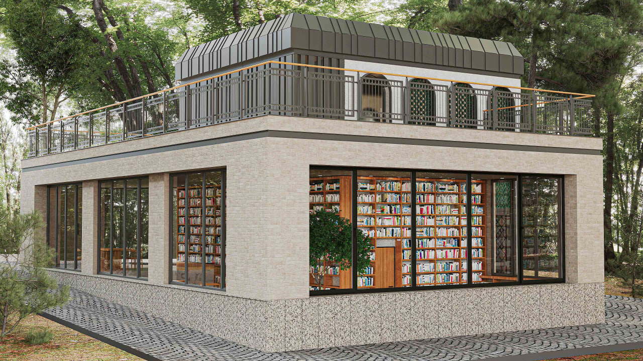 Book cafe Park Vakil Abad Mashhad 04