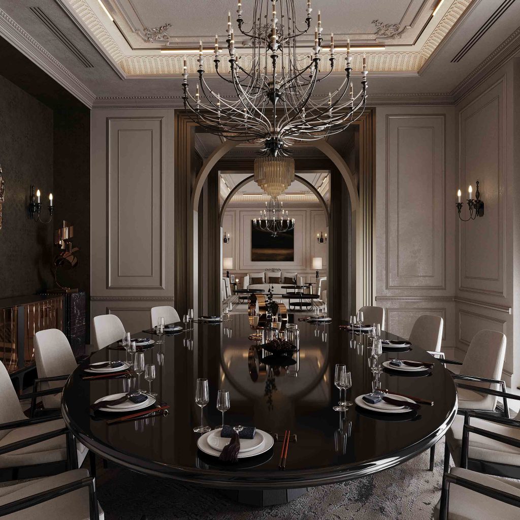 Private Villa Dining Room AbuDhabi 01
