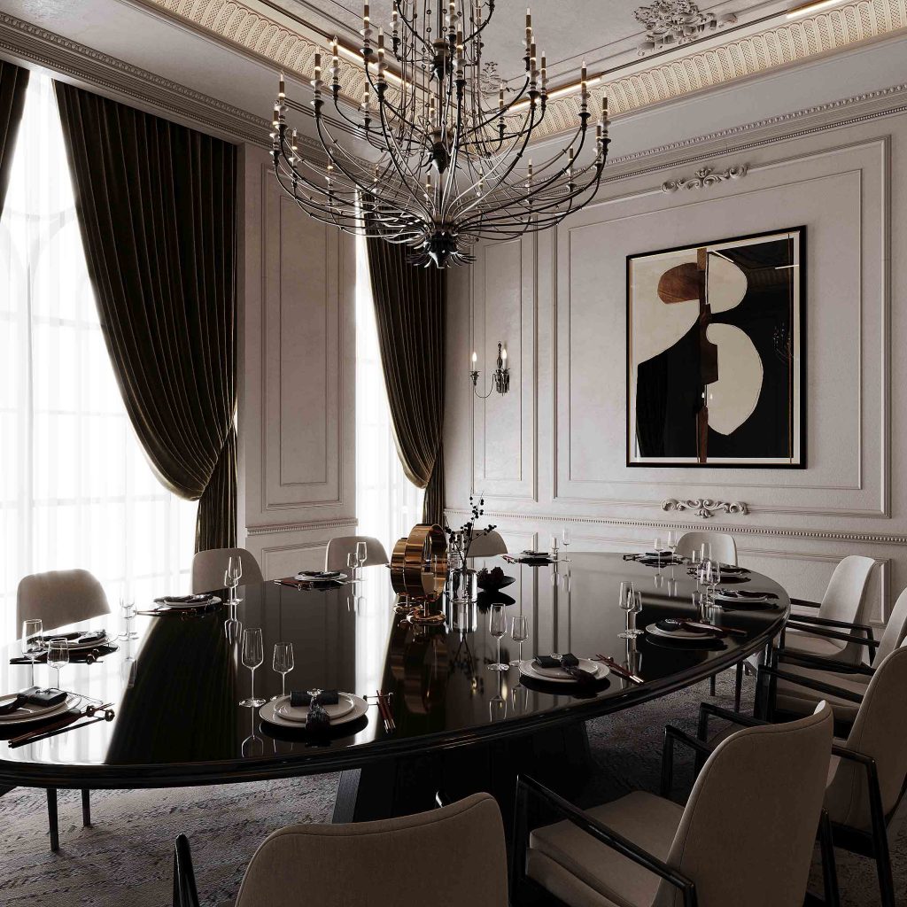 Private Villa Dining Room AbuDhabi 02