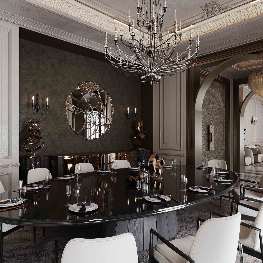 Private Villa Dining Room AbuDhabi 04